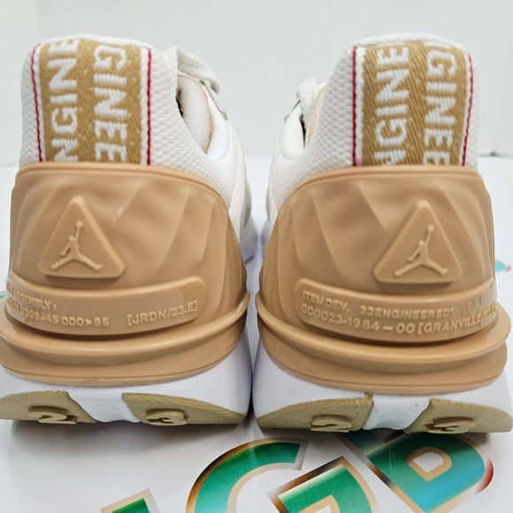 Jordan Granville Pro Shoes Mens Sail University Red Club Gold 23 DV1235 100 - Picture 4 of 6